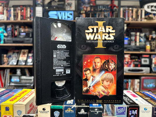 VHS ビデオテープ 輸入版 スター・ウォーズ STAR WARS ファントム・メナス エピソード1 海外版 USA アメリカ ヴィンテージ ビデオ 紙ジャケ