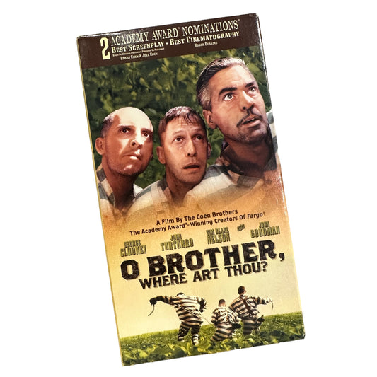 VHS ビデオテープ 輸入版 オー・ブラザー！ O Brother, Where Art Thou? 海外版 USA アメリカ ヴィンテージ ビデオ 紙ジャケ