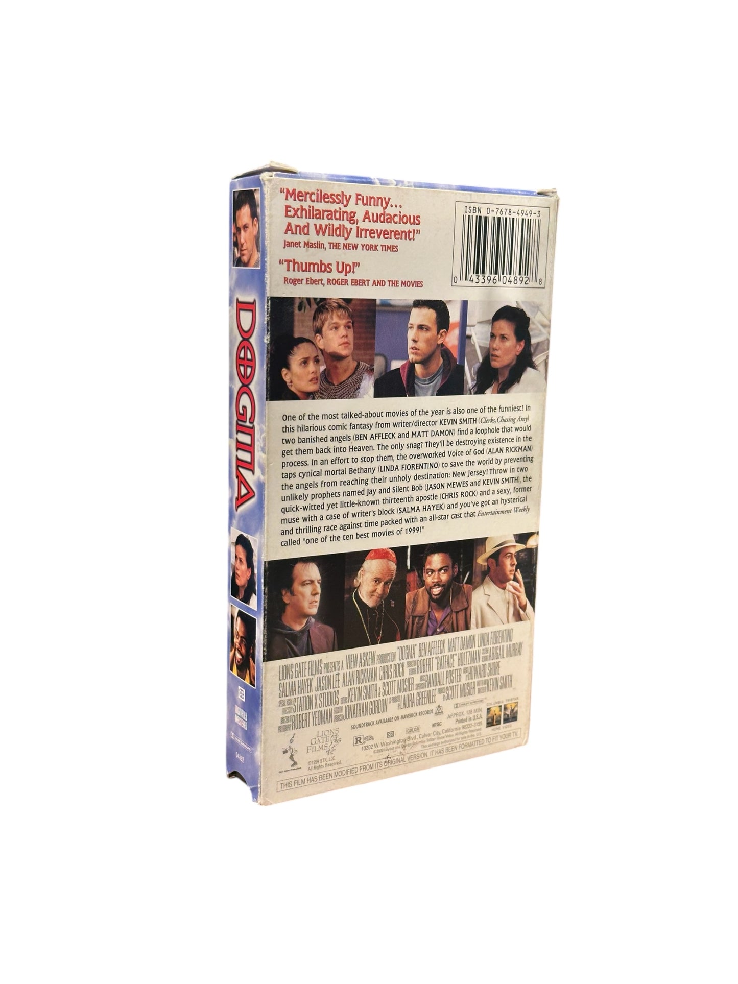 VHS ビデオテープ 輸入版 ドグマ DOGMA 海外版 USA アメリカ ヴィンテージ ビデオ 紙ジャケ