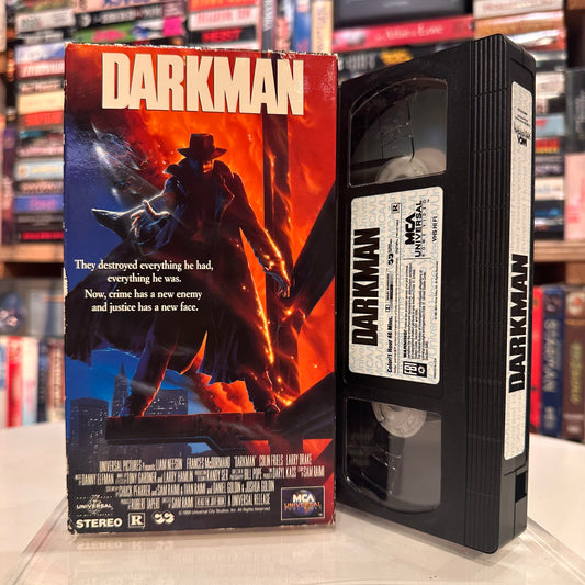 VHS ビデオテープ 輸入盤 DARKMAN ダークマン 海外版 USA アメリカ ビデオ 紙ジャケ