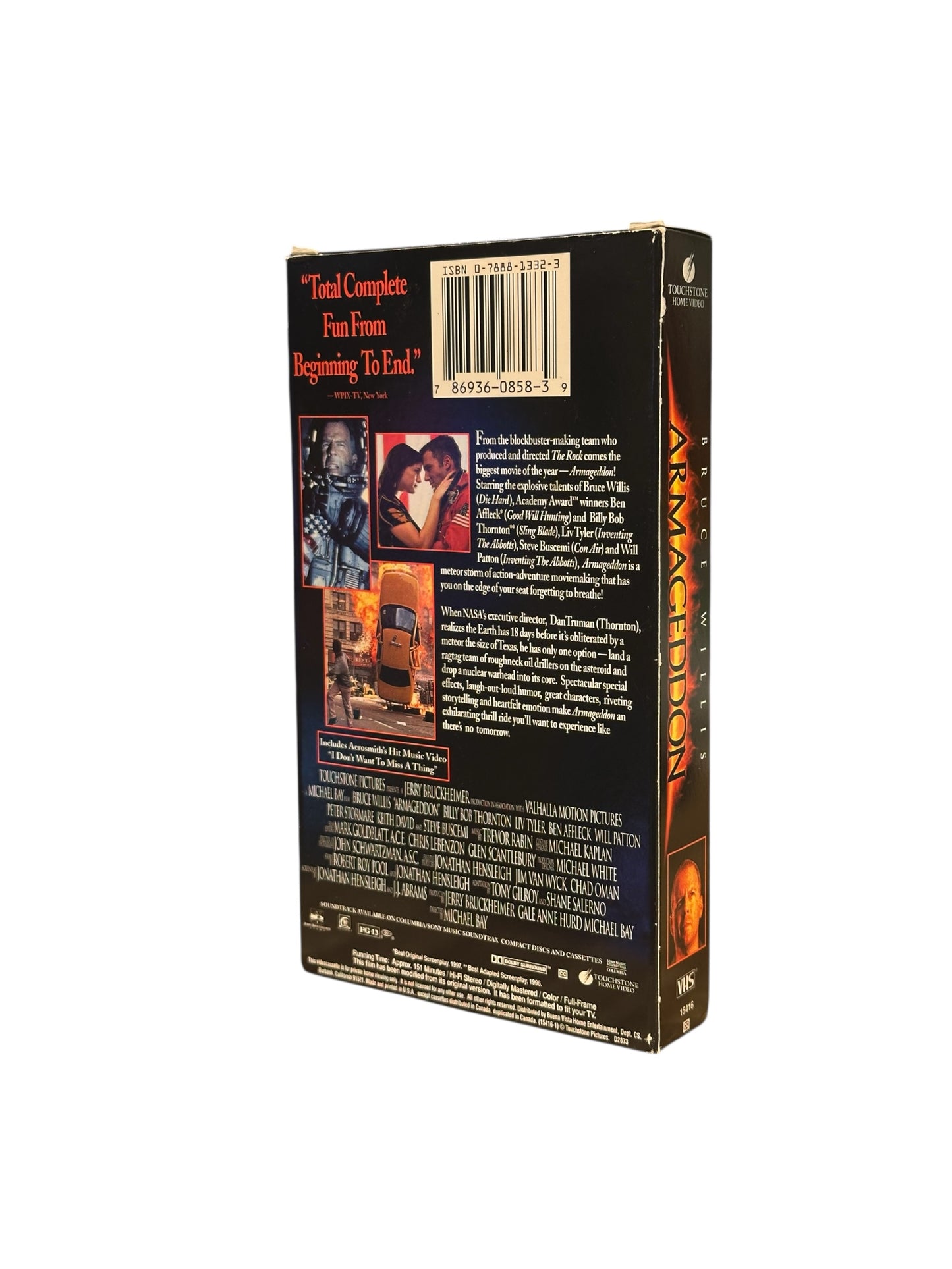 VHS ビデオテープ 輸入版 アルマゲドン ARMAGEDDON 海外版 USA アメリカ ヴィンテージ ビデオ 紙ジャケ