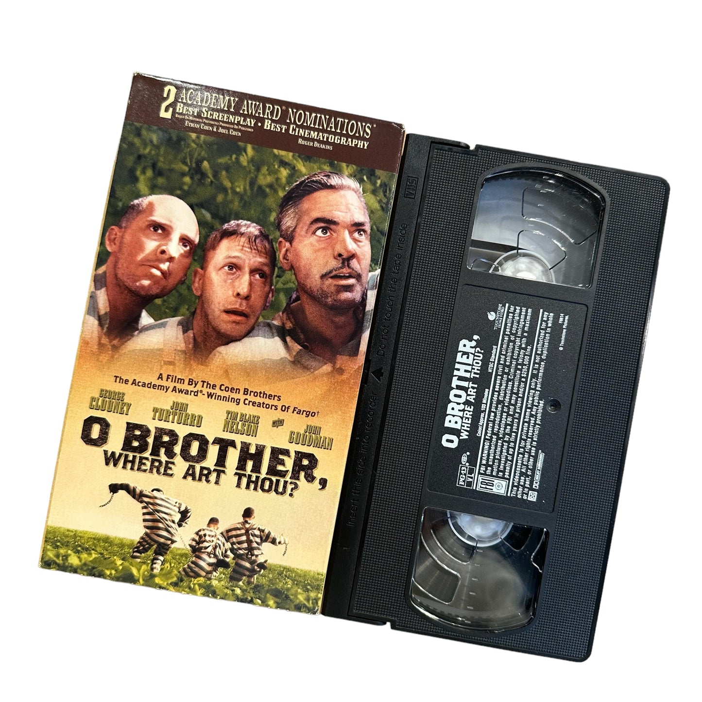VHS ビデオテープ 輸入版 オー・ブラザー！ O Brother, Where Art Thou? 海外版 USA アメリカ ヴィンテージ ビデオ 紙ジャケ
