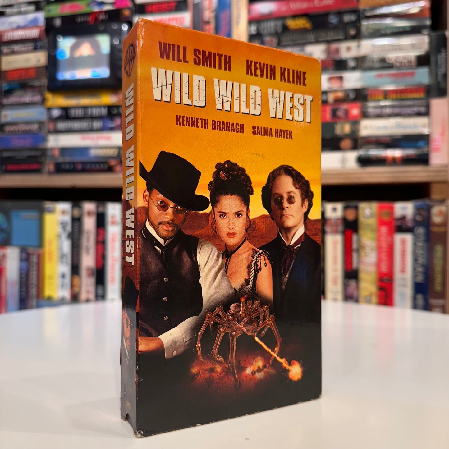 VHS ビデオテープ 輸入盤 WILD WILD WEST ワイルド・ワイルド・ウエスト ウィルスミス 海外版 USA アメリカ ビデオ 紙ジャケ