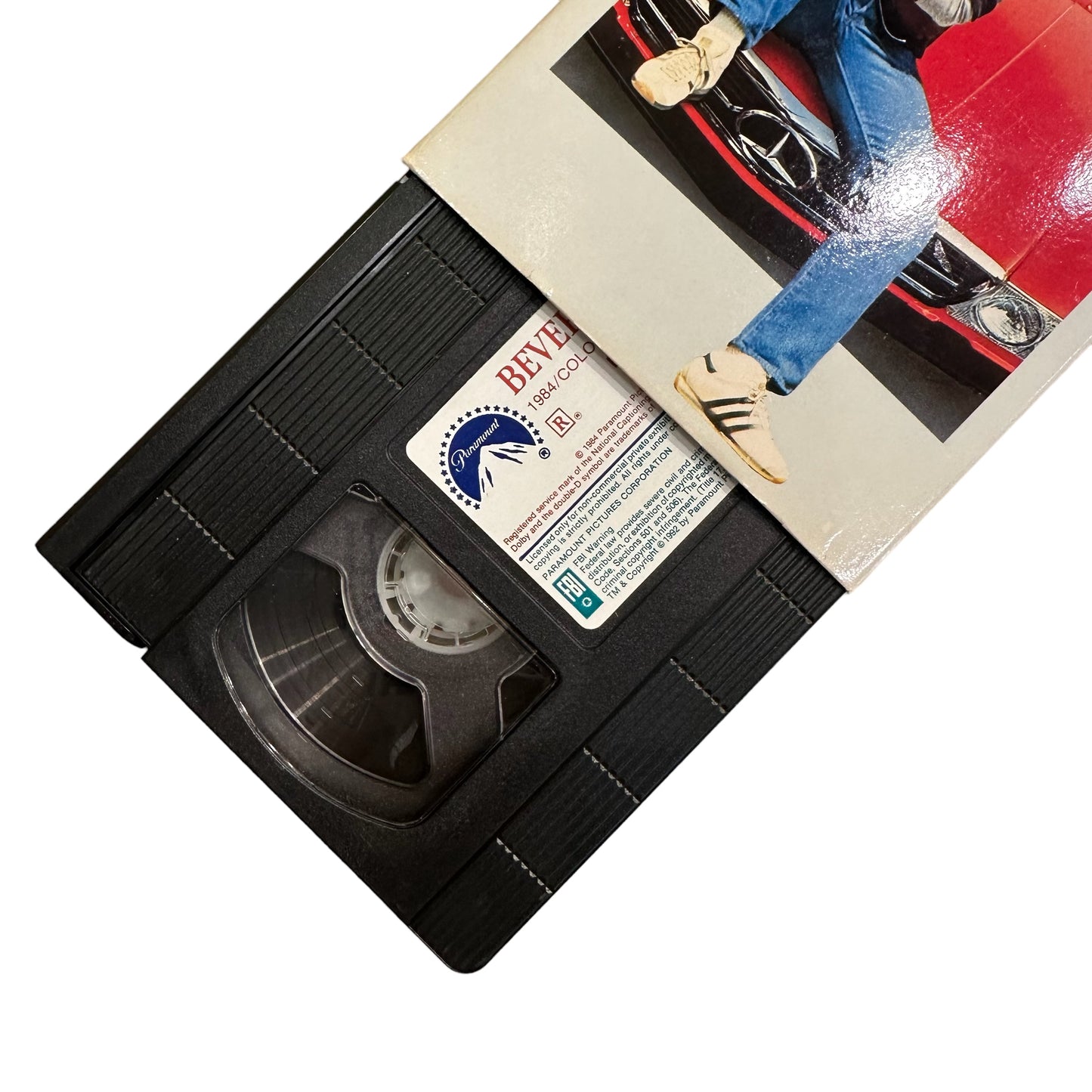 VHS ビデオテープ 輸入版 ビバリーヒルズ・コップ Beverly Hills Cop 海外版 USA アメリカ ヴィンテージ ビデオ 紙ジャケ