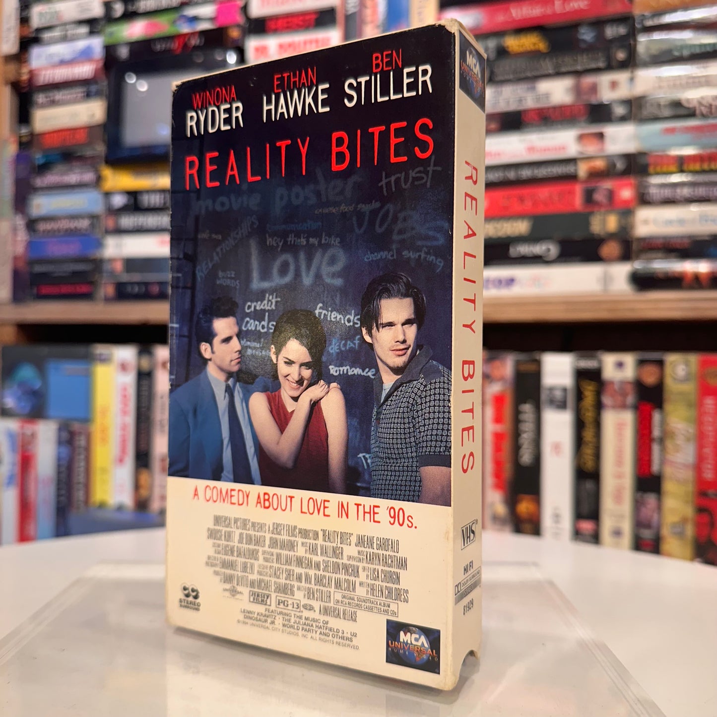VHS ビデオテープ 輸入盤 REALITY BITES リアリティ・バイツ 海外版 USA アメリカ ビデオ 紙ジャケ