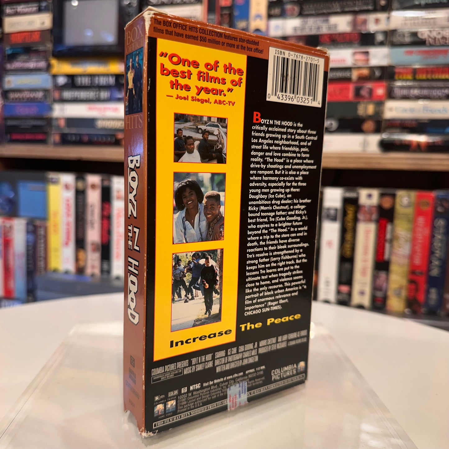 VHS ビデオテープ 輸入盤 BOYZ N THE HOOD ボーイズン ザ フッド 海外版 USA アメリカ ビデオ 紙ジャケ