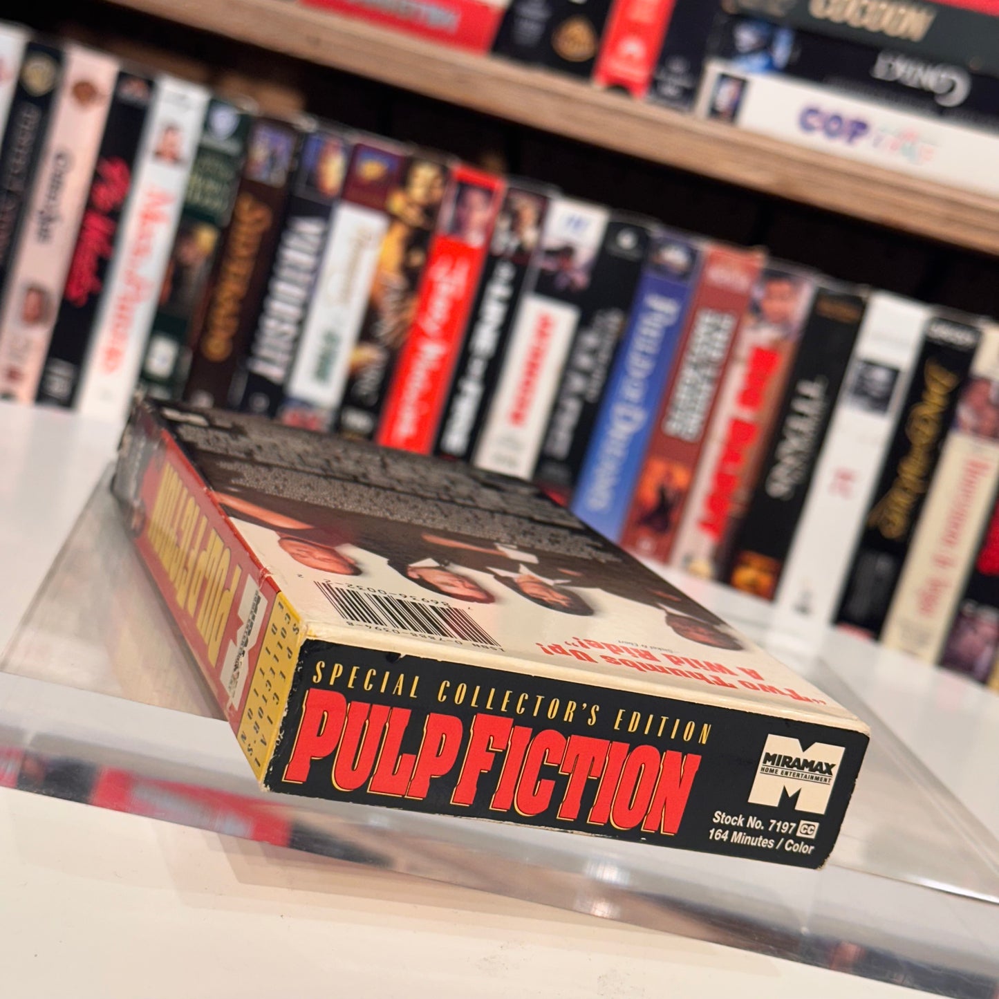 VHS ビデオテープ 輸入盤 PULP FICTION パルプ・フィクション 海外版 タランティーノ USA アメリカ ビデオ 紙ジャケ