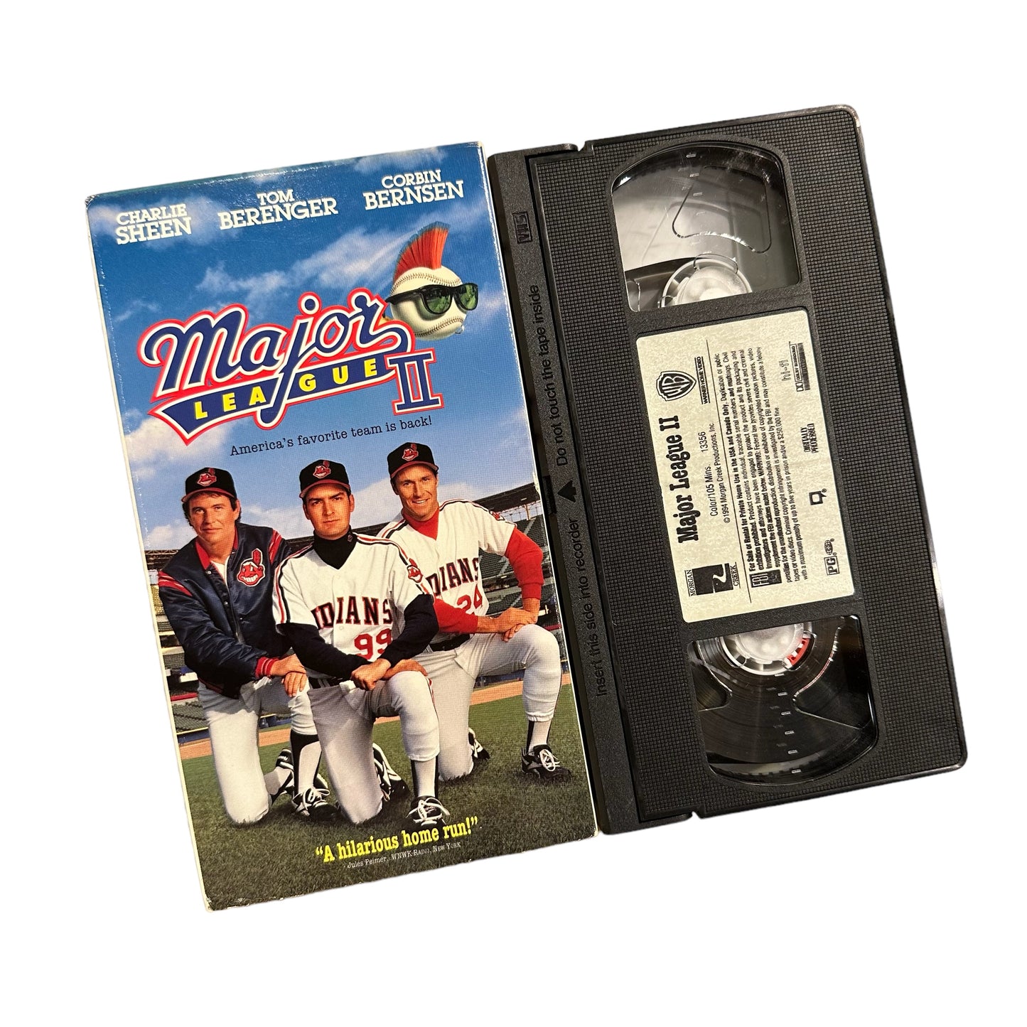 VHS ビデオテープ 輸入版 メジャーリーグ2 Major LeagueⅡ 海外版 USA アメリカ ヴィンテージ ビデオ 紙ジャケ
