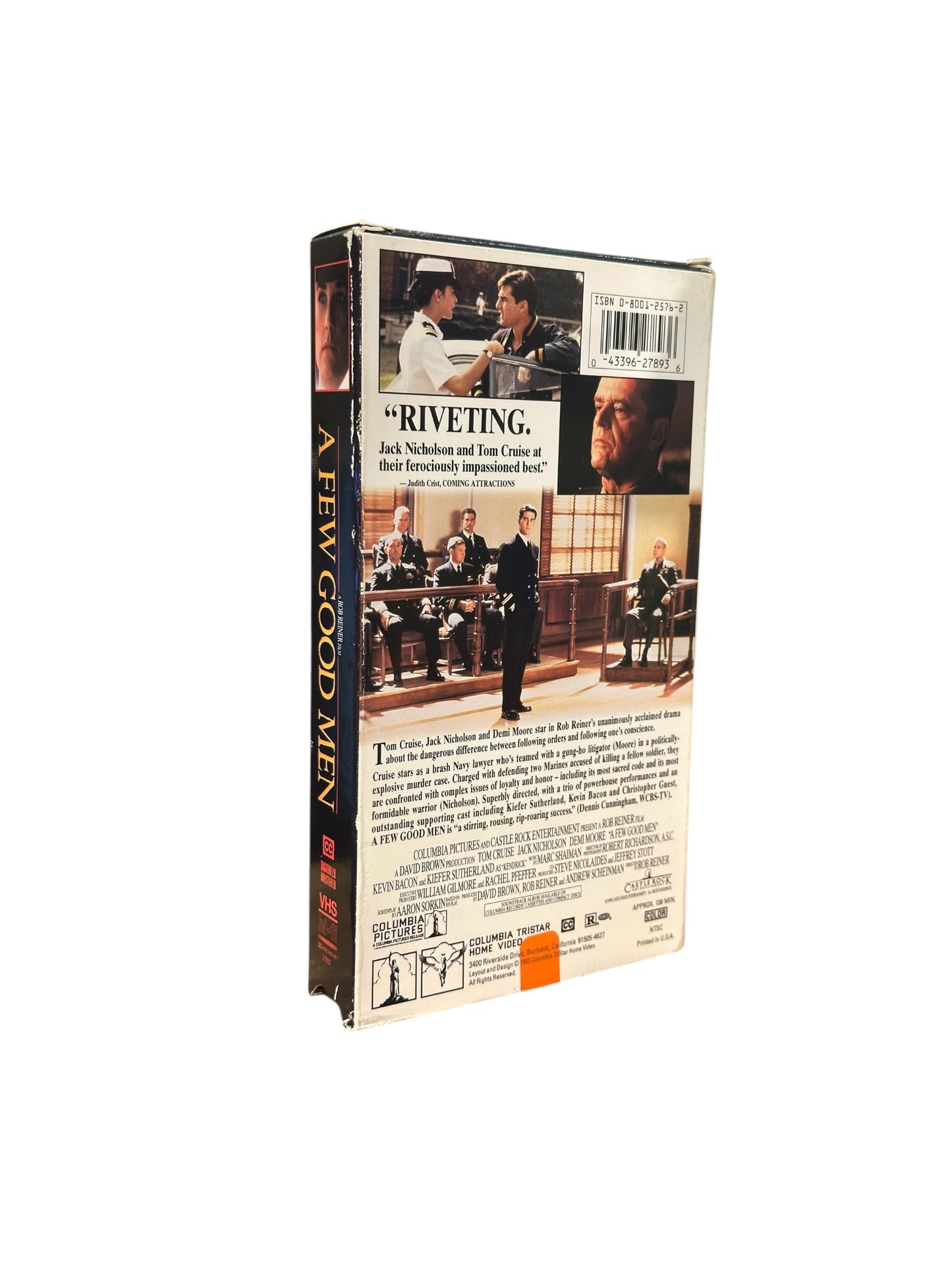 VHS ビデオテープ 輸入版 ア・フュー・グッドメン A FEW GOOD MEN 海外版 USA アメリカ ヴィンテージ ビデオ 紙ジャケ