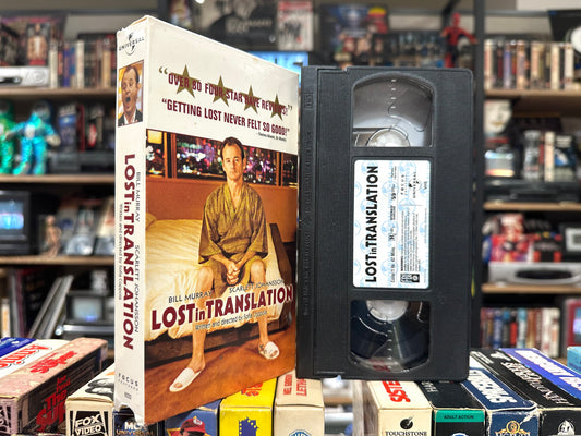 VHS ビデオテープ 輸入版 ロスト・イン・トランスレーション Lost in Translation海外版 USA アメリカ ヴィンテージ ビデオ ソフィア・コッポラ 紙ジャケ