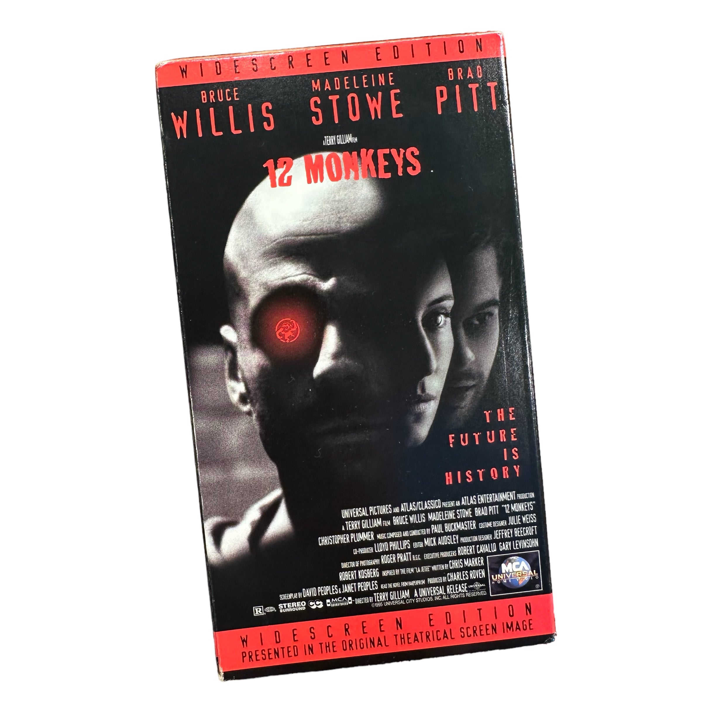 VHS ビデオテープ 輸入版 12モンキーズ Twelve Monkeys 海外版 USA アメリカ ヴィンテージ ビデオ 紙ジャケ