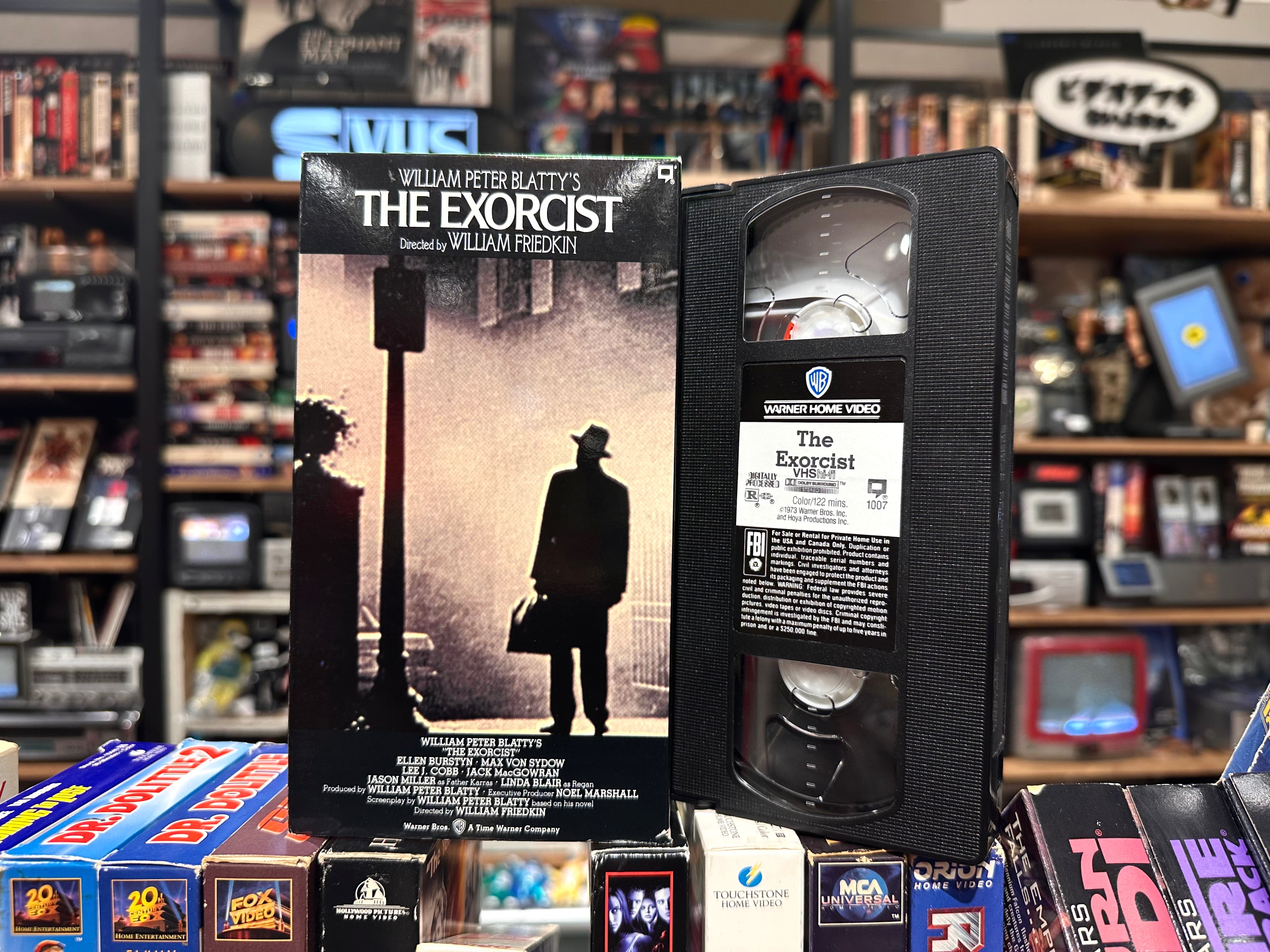 VHS ビデオテープ 輸入盤 エクソシスト THE EXORCIST ホラー 海外版