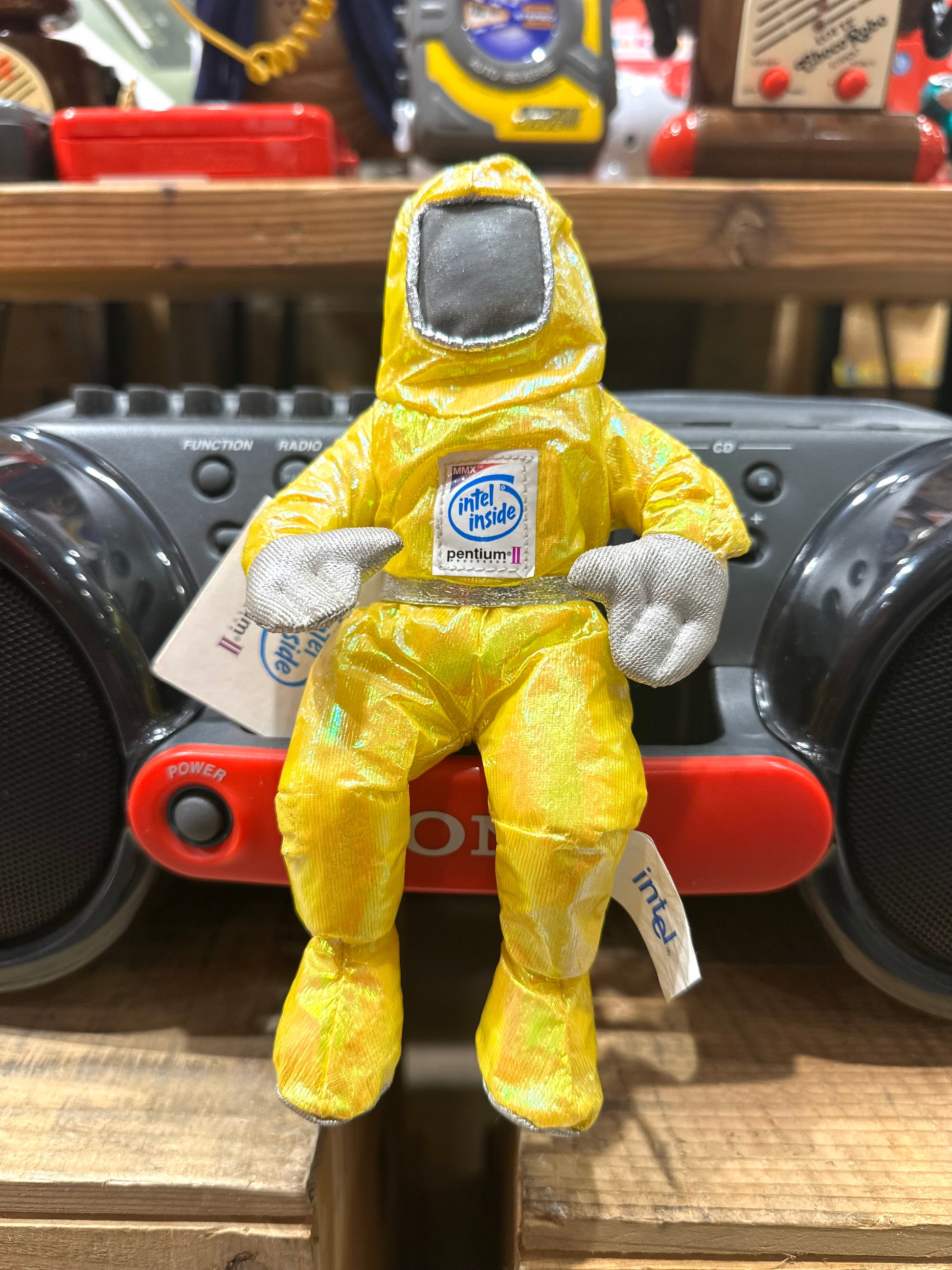1997 intel インテル バニーピープル Bunny People Plush Doll 8
