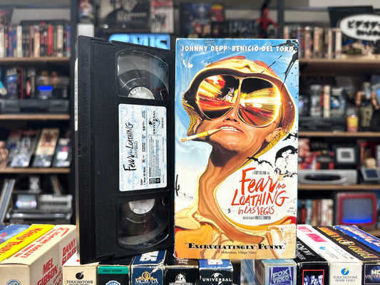 VHS ビデオテープ 輸入版 ラスベガスをやっつけろ Fear and Loathing in Las Vegas 海外版 USA ジョニー・ディップ アメリカ ヴィンテージ ビデオ 紙ジャケ