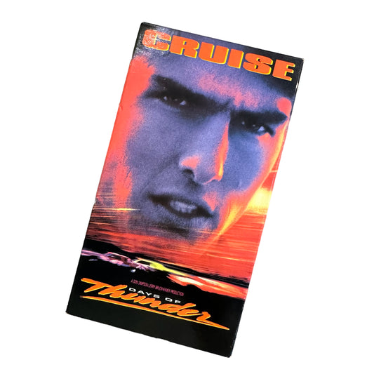 VHS ビデオテープ 輸入版 デイズ・オブ・サンダー Days of Thunder 海外版 USA アメリカ ヴィンテージ ビデオ 紙ジャケ