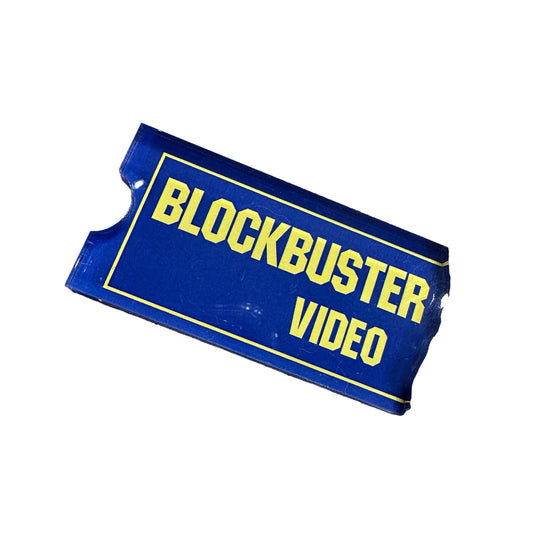 BLOCKBUSTER VIDEO Ticket Magnet – Acrylic ブロックバスター ビデオ VHS BEND OREGON オレゴン オフィシャル グッズ アクリル マグネット