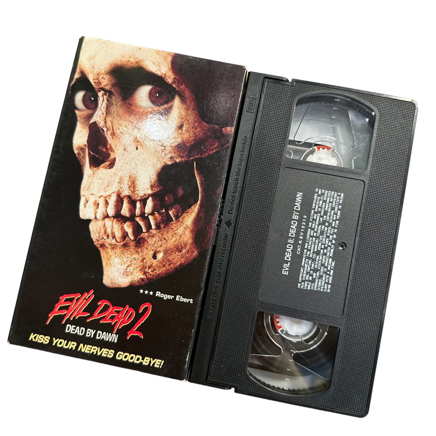 VHS ビデオテープ 輸入版 死霊のはらわた2 Evil Dead II 海外版 USA アメリカ ヴィンテージ ビデオ 紙ジャケ