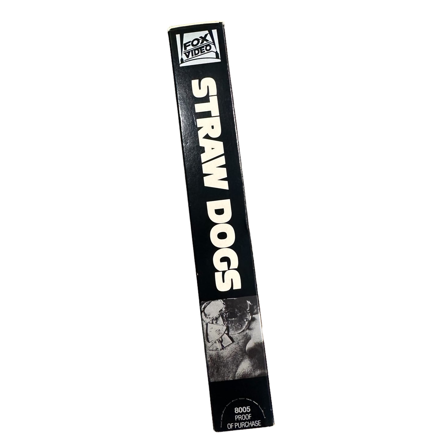 VHS ビデオテープ 輸入版 わらの犬　Straw Dogs 海外版 USA アメリカ ヴィンテージ ビデオ 紙ジャケ