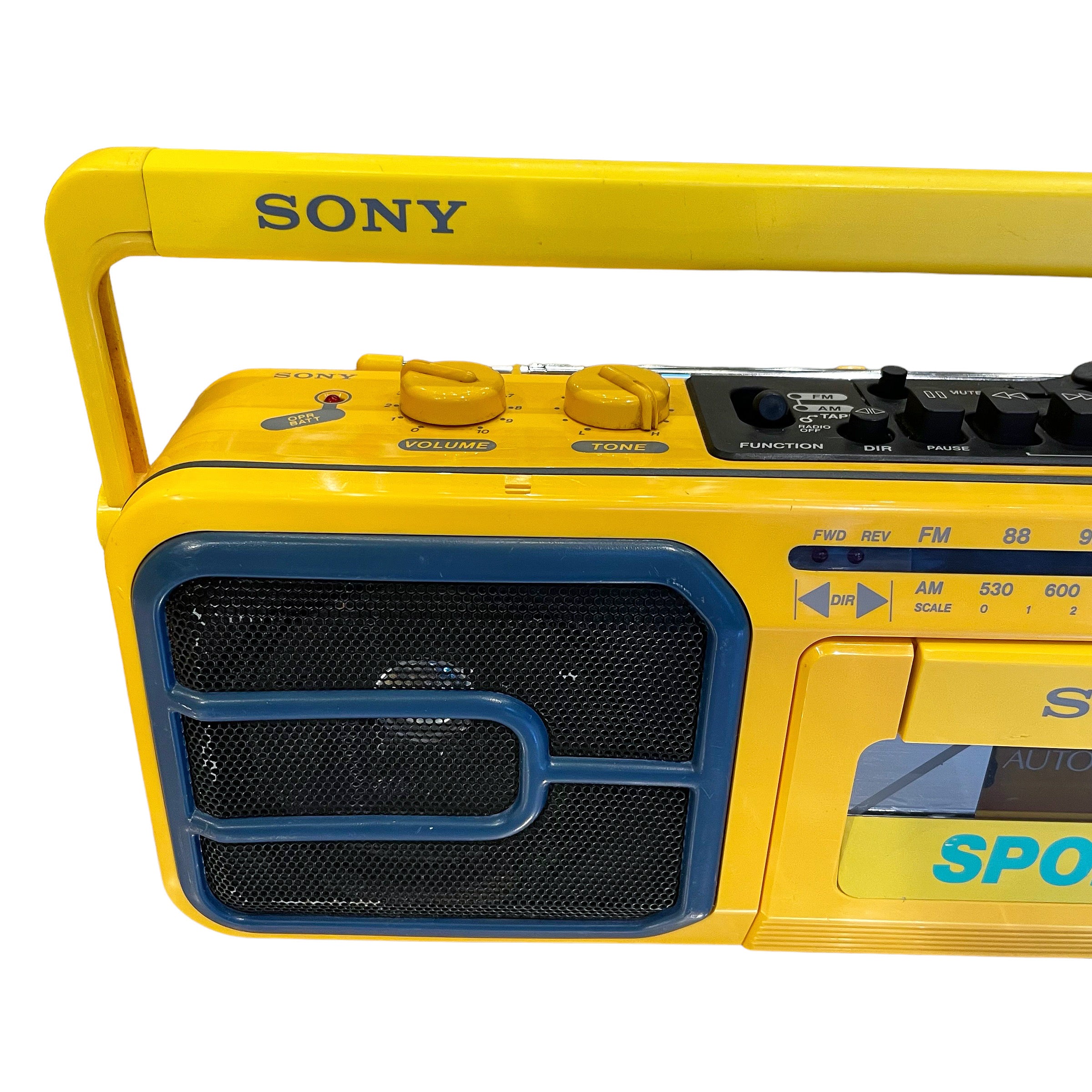 [美可動品] Sony Sports CFS-914 ラジカセ　ソニースポーツカセットプレーヤー