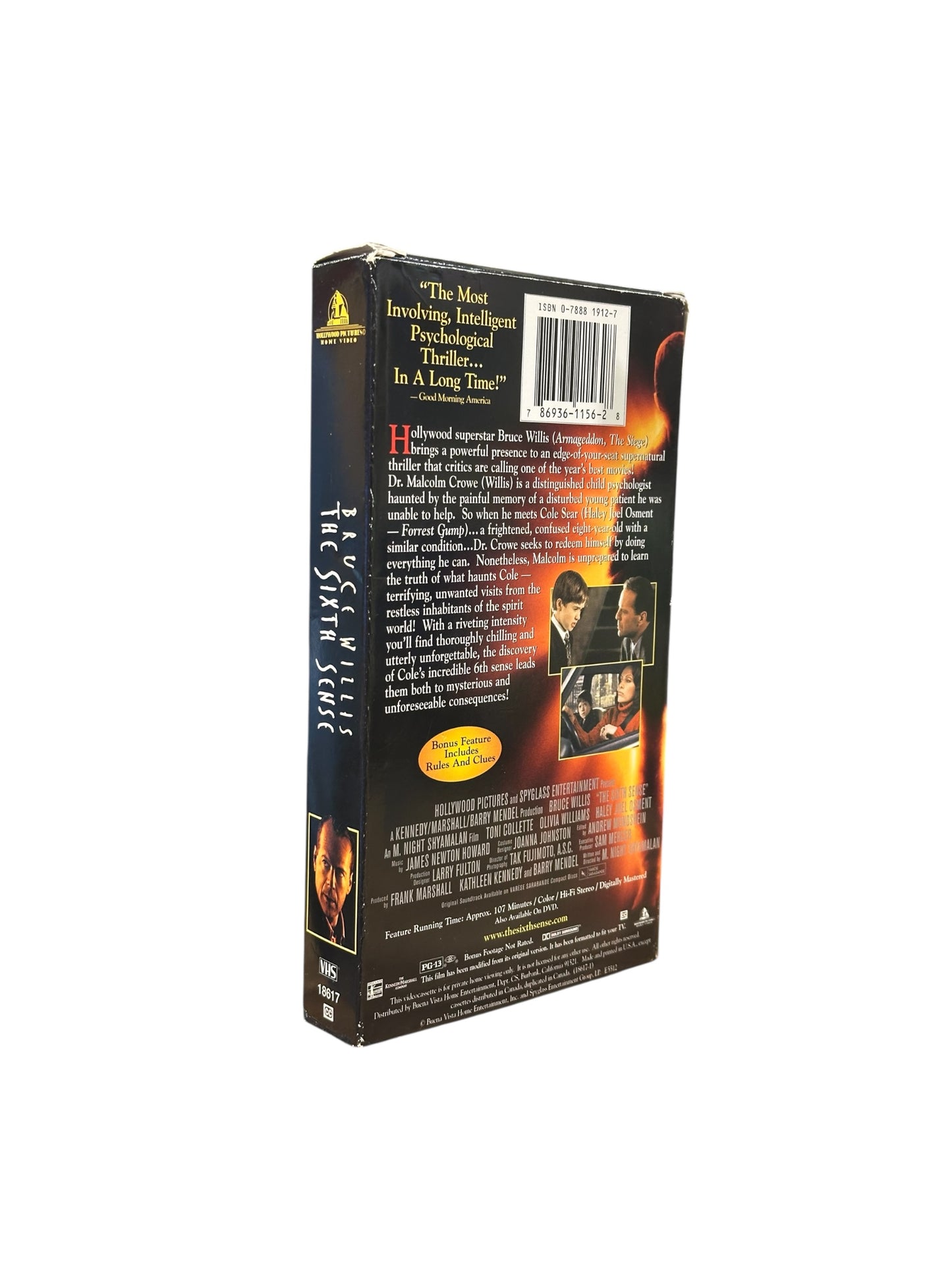 VHS ビデオテープ 輸入版 シックス・センス THE SIXTH SENSE 海外版 USA アメリカ ヴィンテージ ビデオ 紙ジャケ