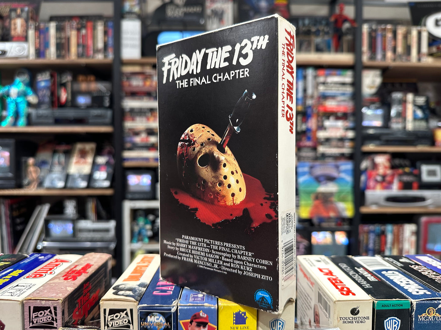 VHS ビデオテープ 輸入盤 13日の金曜日 PART4 完結編 Friday the 13th: The Final Chapter ホラー 海外版 USA アメリカ ビデオ 紙ジャケ