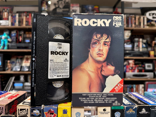 VHS ビデオテープ 輸入版 ロッキー  ROCKY 海外版 USA アメリカ スタローン ヴィンテージ ビデオ 紙ジャケ