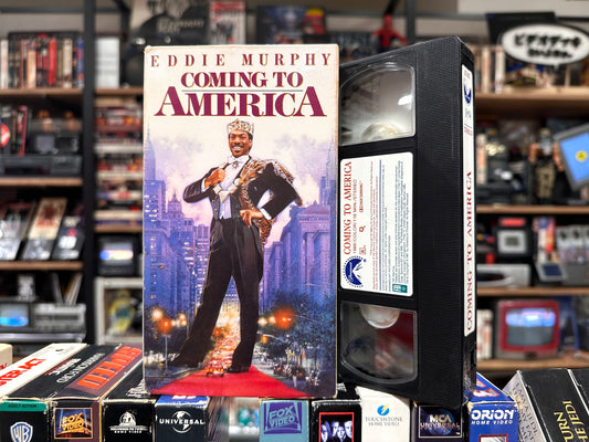 VHS ビデオテープ 輸入盤 星の王子ニューヨークへ行く Coming to America エディ・マーフィ 海外版 USA アメリカ ヴィンテージ ビデオ 紙ジャケ