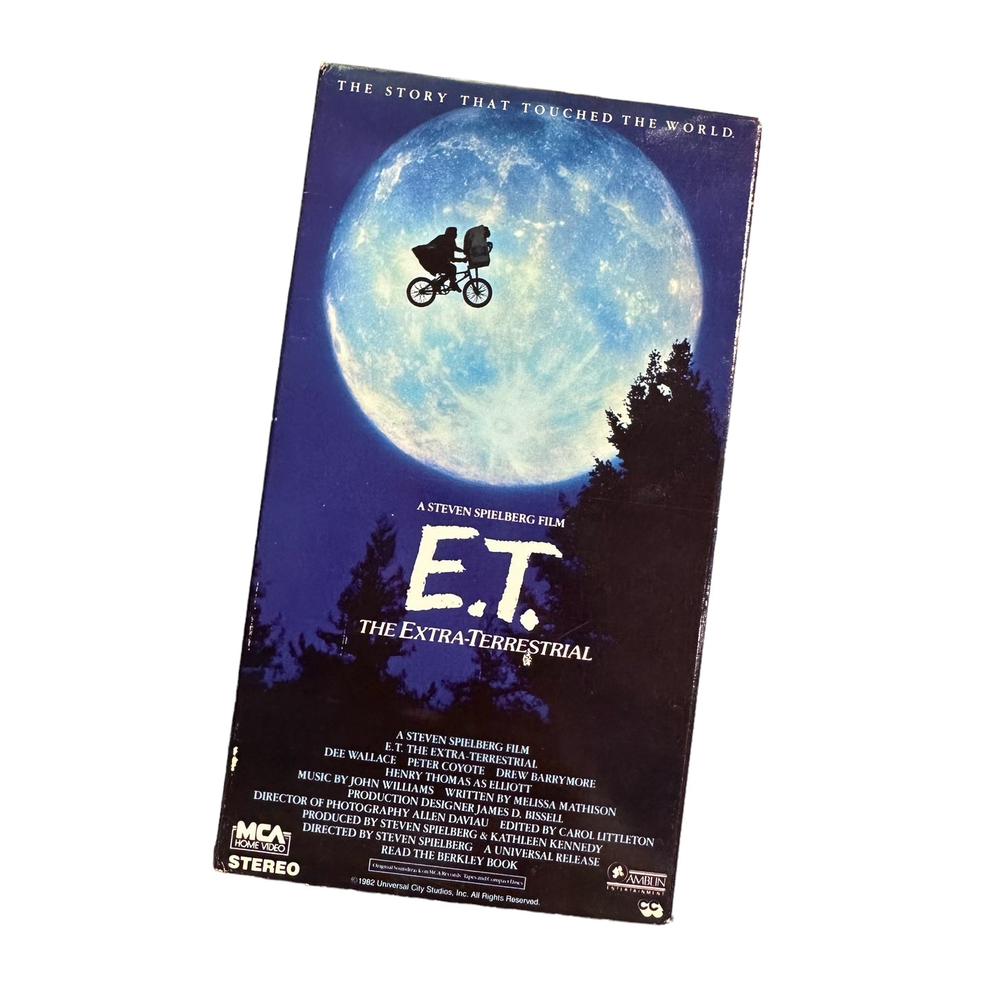 VHS ビデオテープ 輸入版 E.T. イーティー The Extra-Terrestrial 海外版 USA アメリカ ヴィンテージ ビデオ 紙ジャケ
