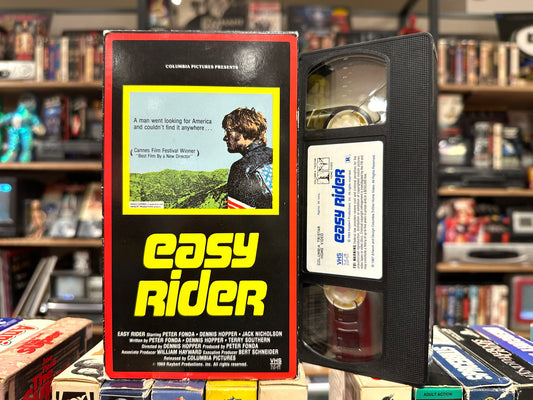 VHS ビデオテープ 輸入版 イージー・ライダー EASY RIDER 海外版 USA デニス・ホッパー アメリカ ヴィンテージ ビデオ 紙ジャケ