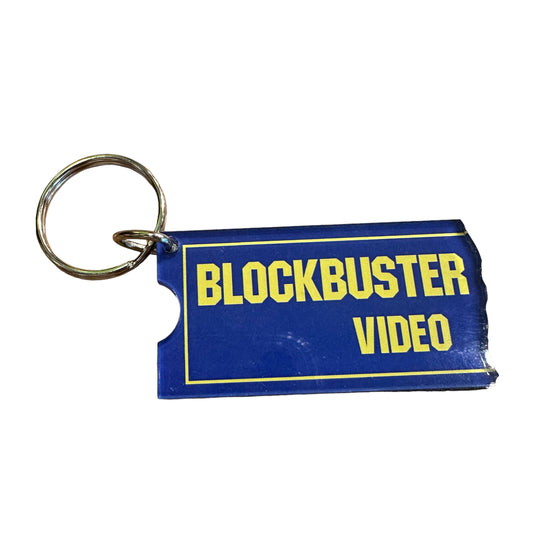 BLOCKBUSTER VIDEO Keychain – Acrylic ブロックバスター ビデオ VHS BEND OREGON オレゴン オフィシャル グッズ アクリル キーホルダー