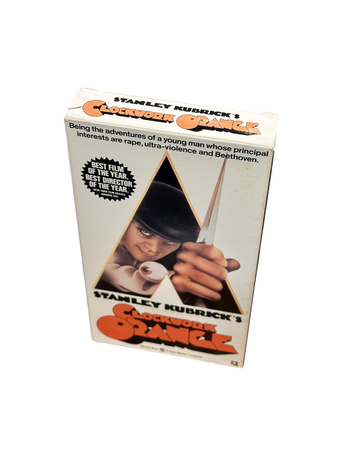 VHS ビデオテープ 輸入版 時計じかけのオレンジ A Clockwork Orange 海外版 USA アメリカ ヴィンテージ　　ビデオ 紙ジャケ