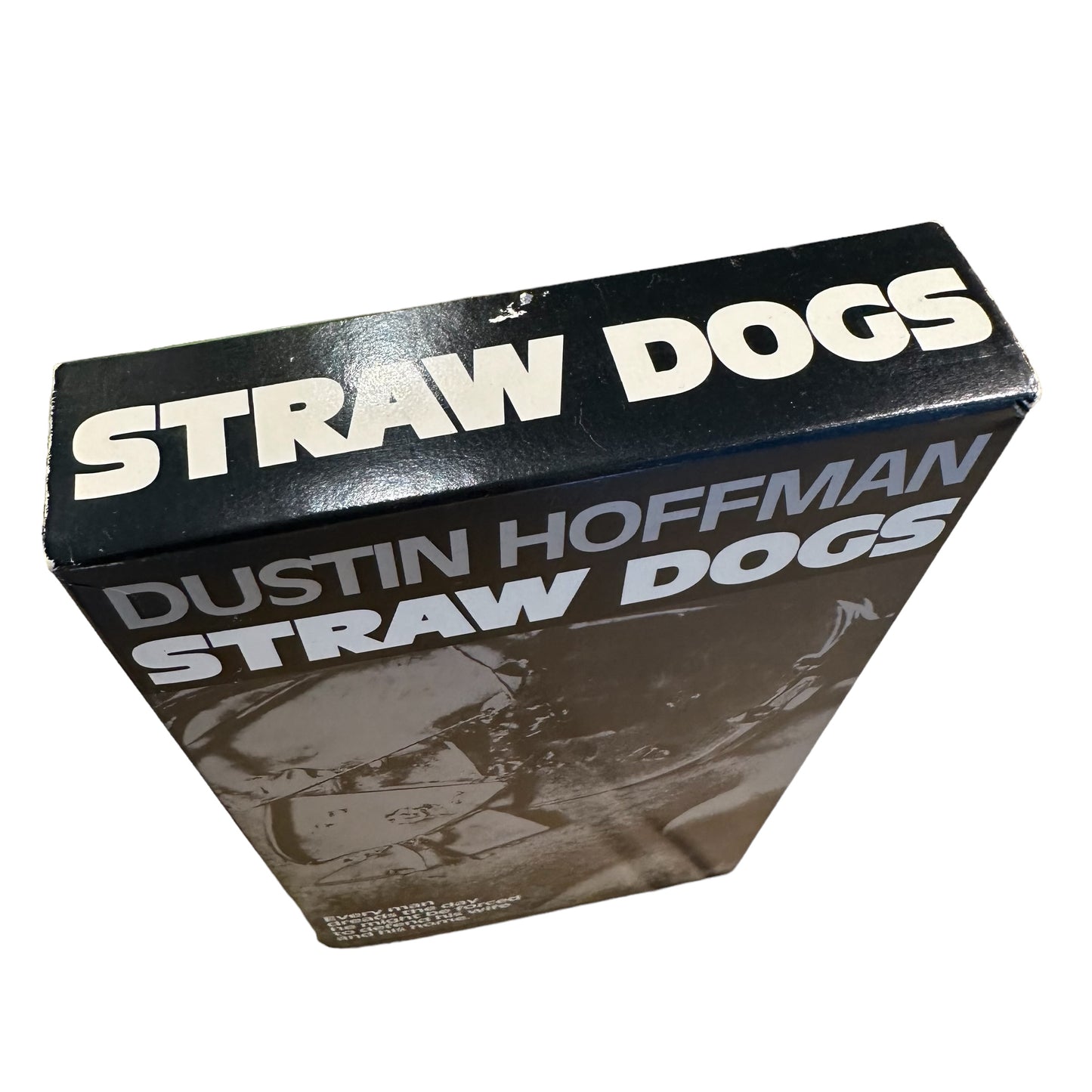 VHS ビデオテープ 輸入版 わらの犬　Straw Dogs 海外版 USA アメリカ ヴィンテージ ビデオ 紙ジャケ