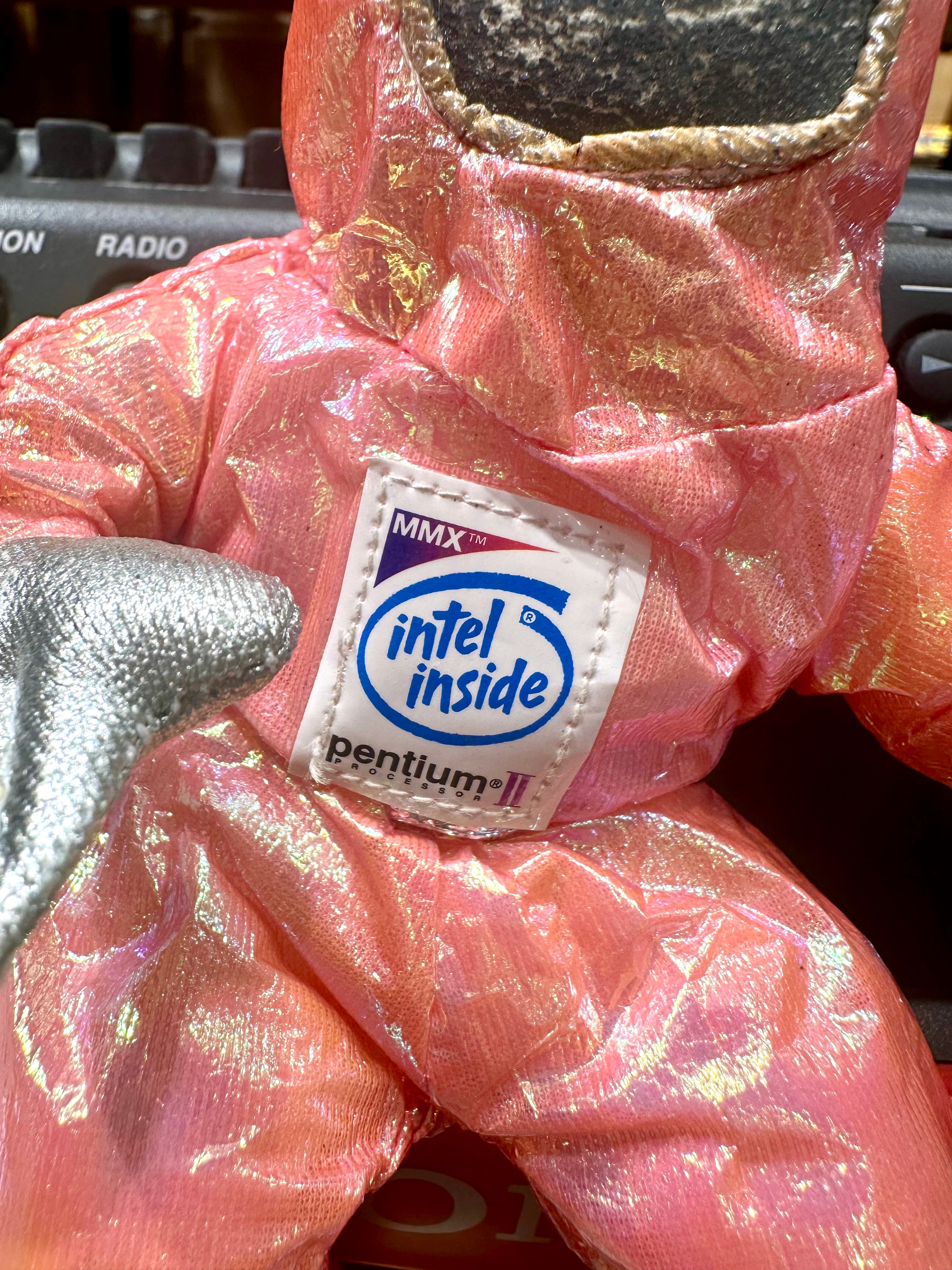 1997 intel インテル バニーピープル Bunny People Plush Doll 8