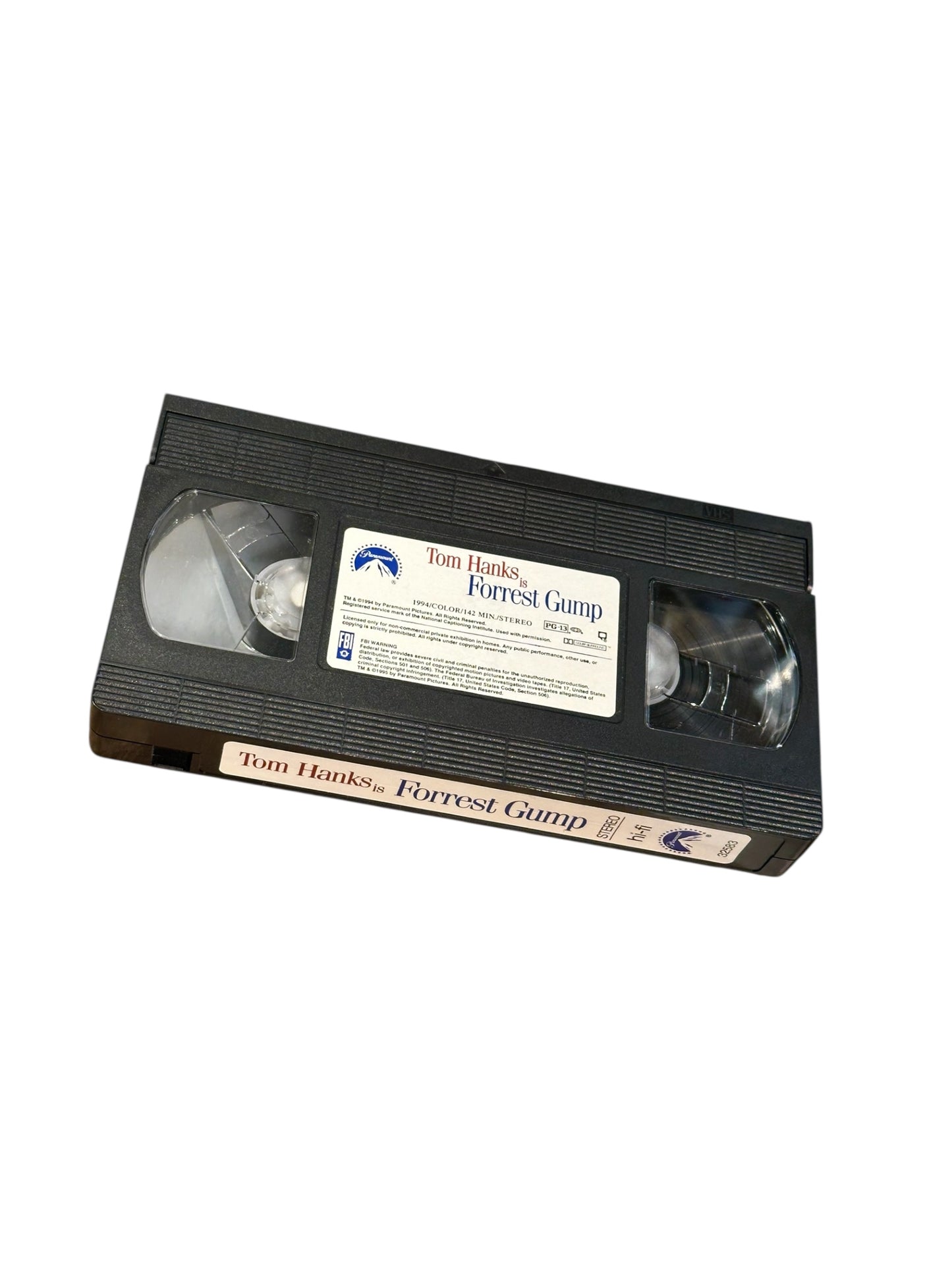 VHS ビデオテープ 輸入版 フォレスト・ガンプ FORREST GUMP 海外版 USA アメリカ ヴィンテージ ビデオ 紙ジャケ