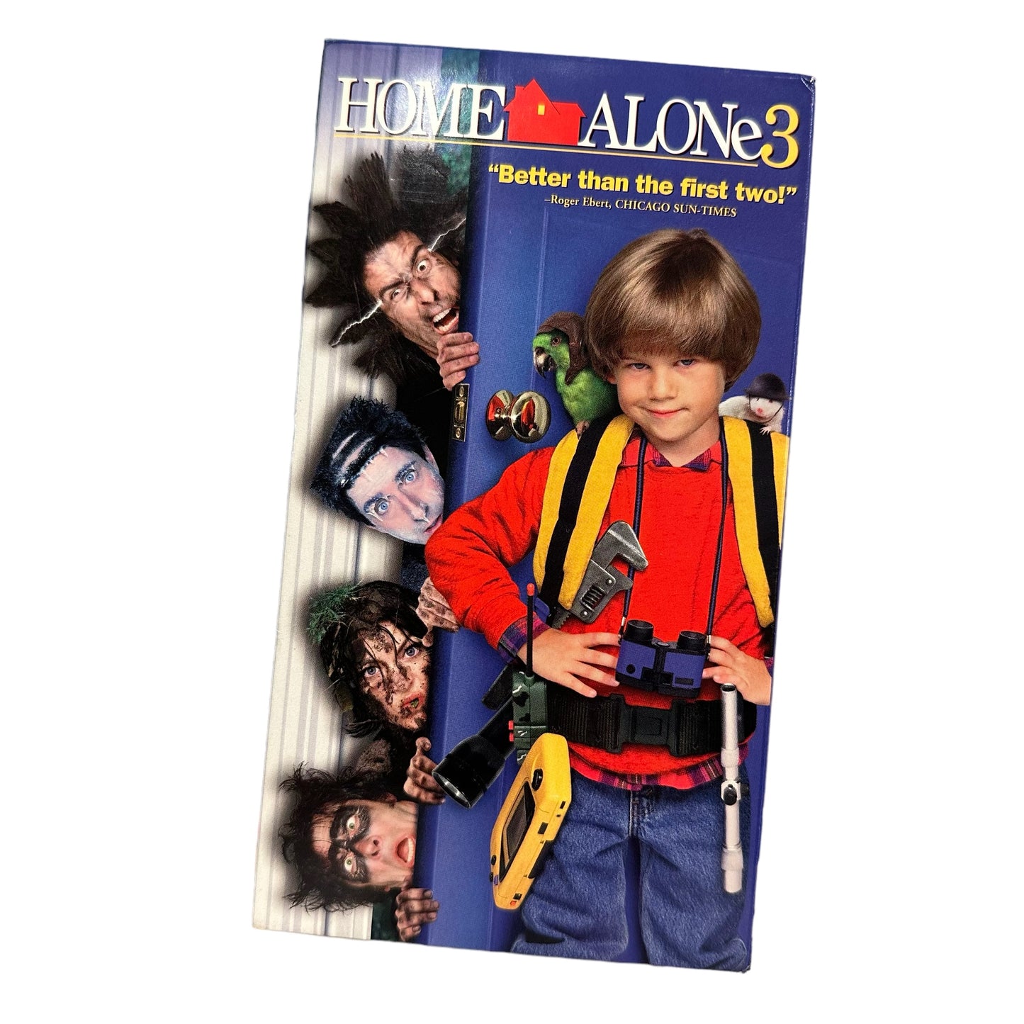 VHS ビデオテープ 輸入版 ホーム・アローン3 Home AloneⅢ 海外版 USA アメリカ ヴィンテージ ビデオ 紙ジャケ