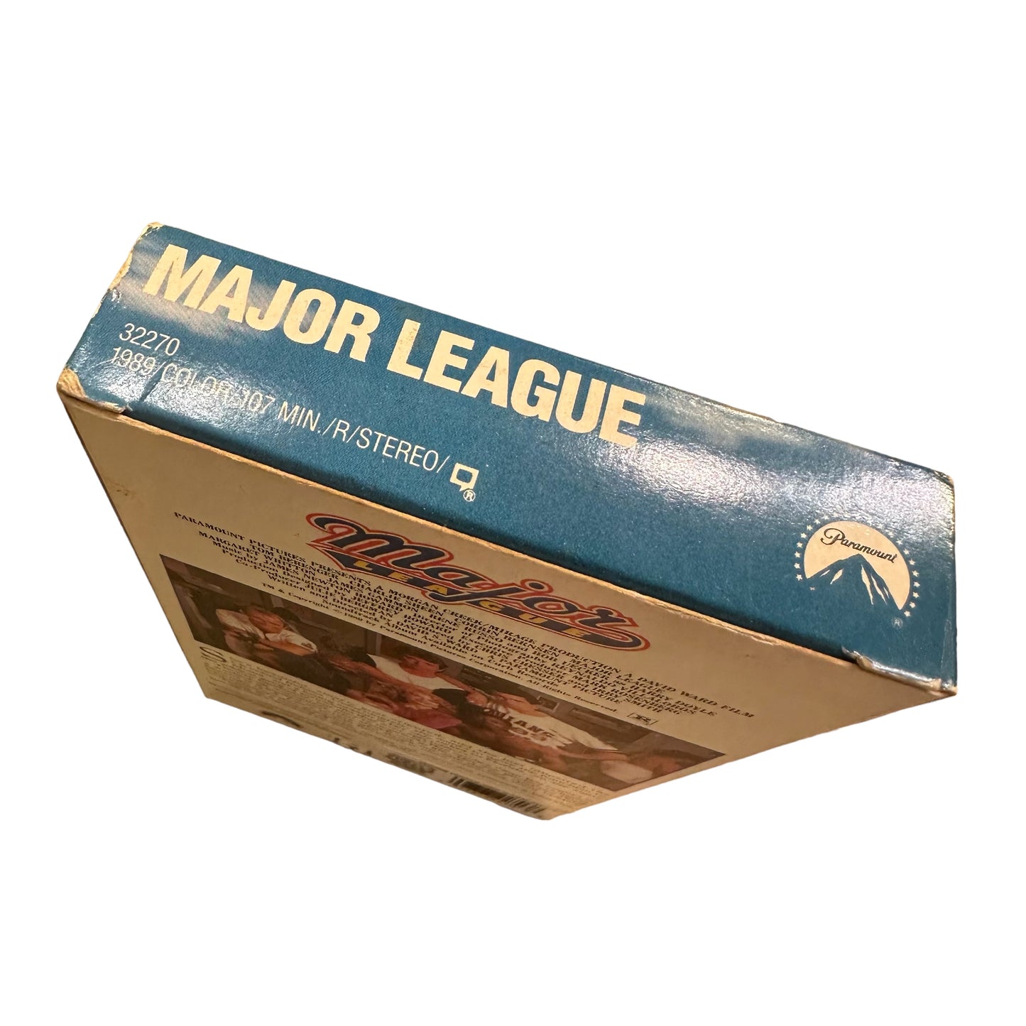 VHS ビデオテープ 輸入版 メジャーリーグ Major League 海外版 USA アメリカ ヴィンテージ ビデオ 紙ジャケ