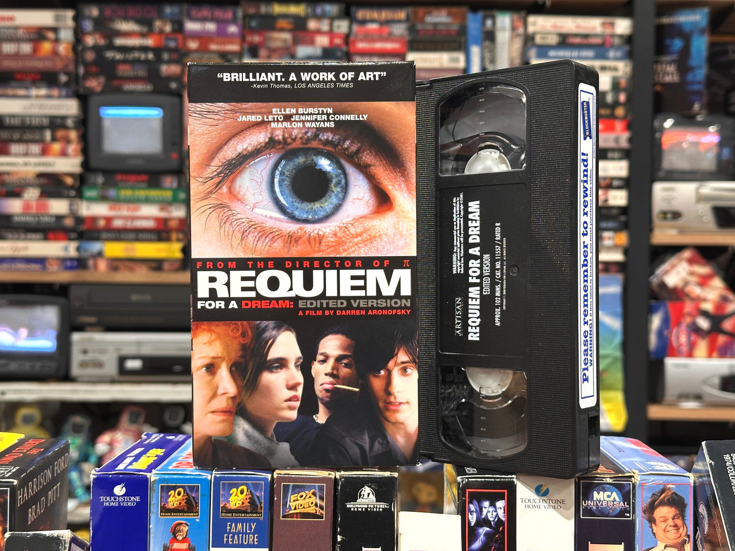 VHS ビデオテープ 輸入盤 レクイエム・フォー・ドリーム Requiem for a Dream ダーレン・アロノフスキー 海外版 USA アメリカ ビデオ 紙ジャケ