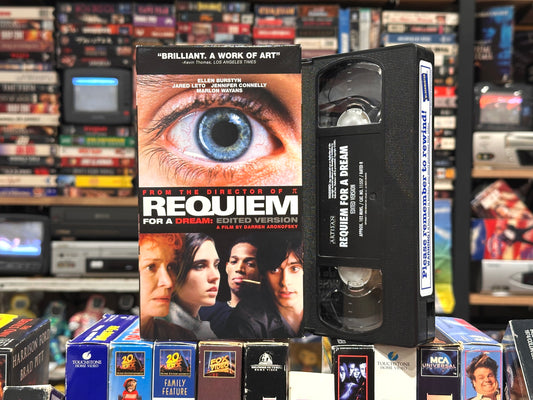 VHS ビデオテープ 輸入盤 レクイエム・フォー・ドリーム Requiem for a Dream ダーレン・アロノフスキー 海外版 USA アメリカ ビデオ 紙ジャケ