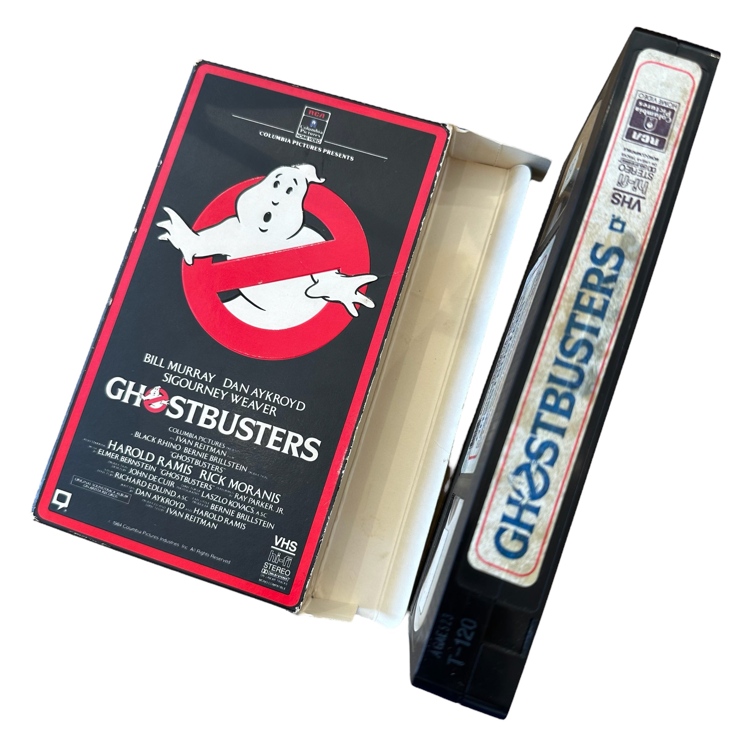 VHS ビデオテープ 輸入版 ゴーストバスターズ GHOSTBUSTERS 海外版 USA アメリカ ヴィンテージ ビデオ 紙ジャケ