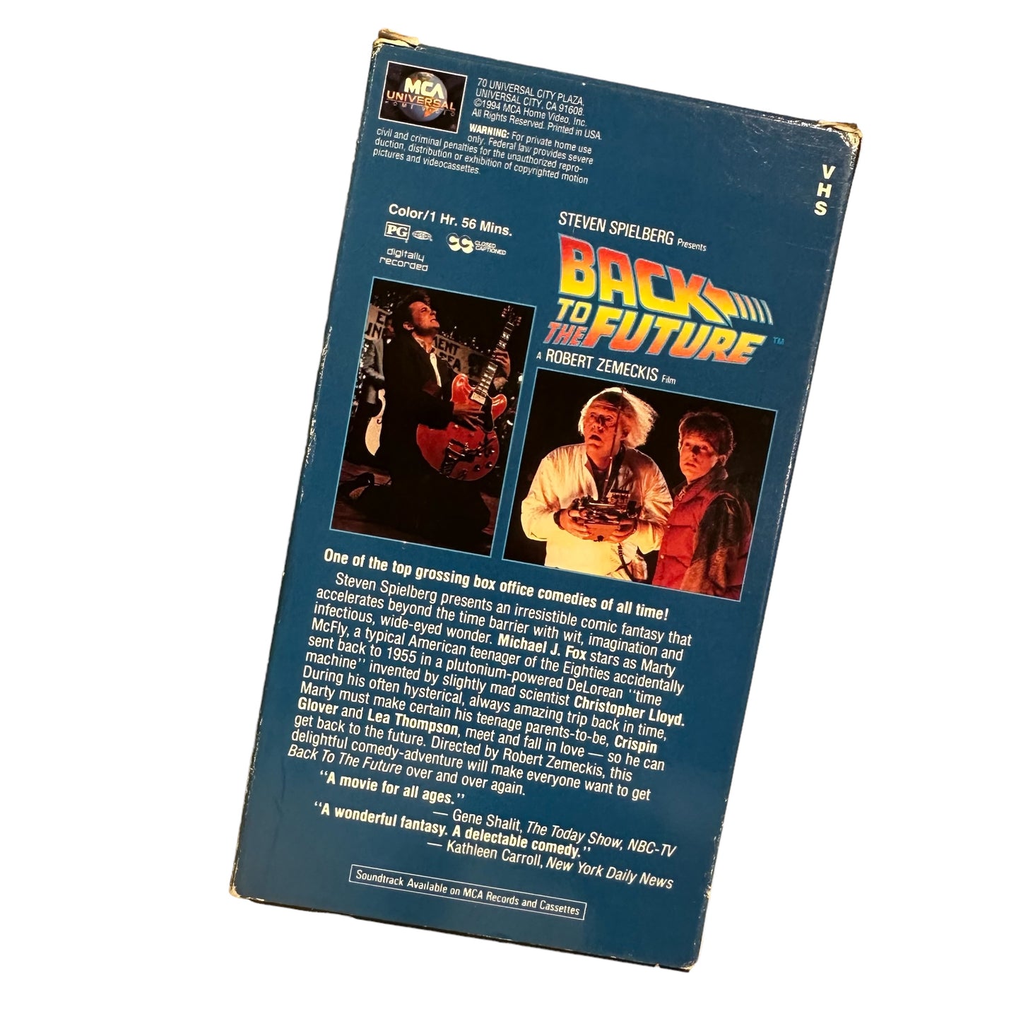 VHS ビデオテープ 輸入版 バック・トゥ・ザ・フューチャー Back to the Future 海外版 USA アメリカ ヴィンテージビデオ 紙ジャケ