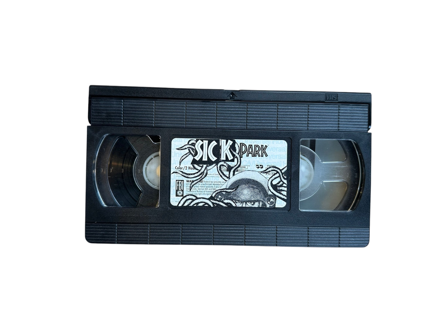 VHS コラージュ・アーティスト SKIFF コラージュビデオ ビデオテープ 輸入盤 ジュラシック・パーク  JURASSIC PARK 海外 USA アメリカ ヴィンテージ ビデオ 紙ジャケ