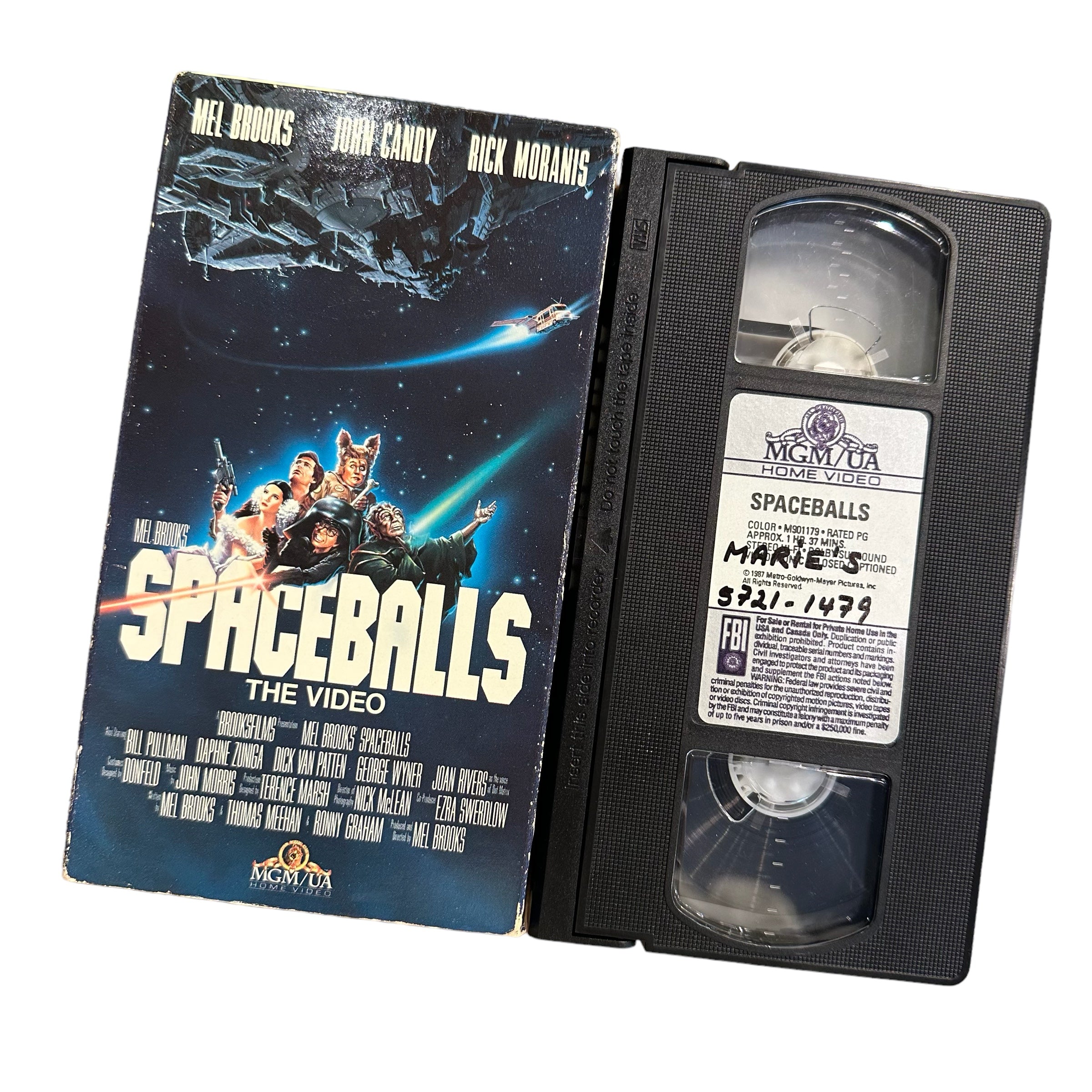 VHS ビデオテープ 輸入版 スペースボール SPACE BALLS STAR WARS海外版 USA アメリカ ヴィンテージ ビデオ 紙ジャケ