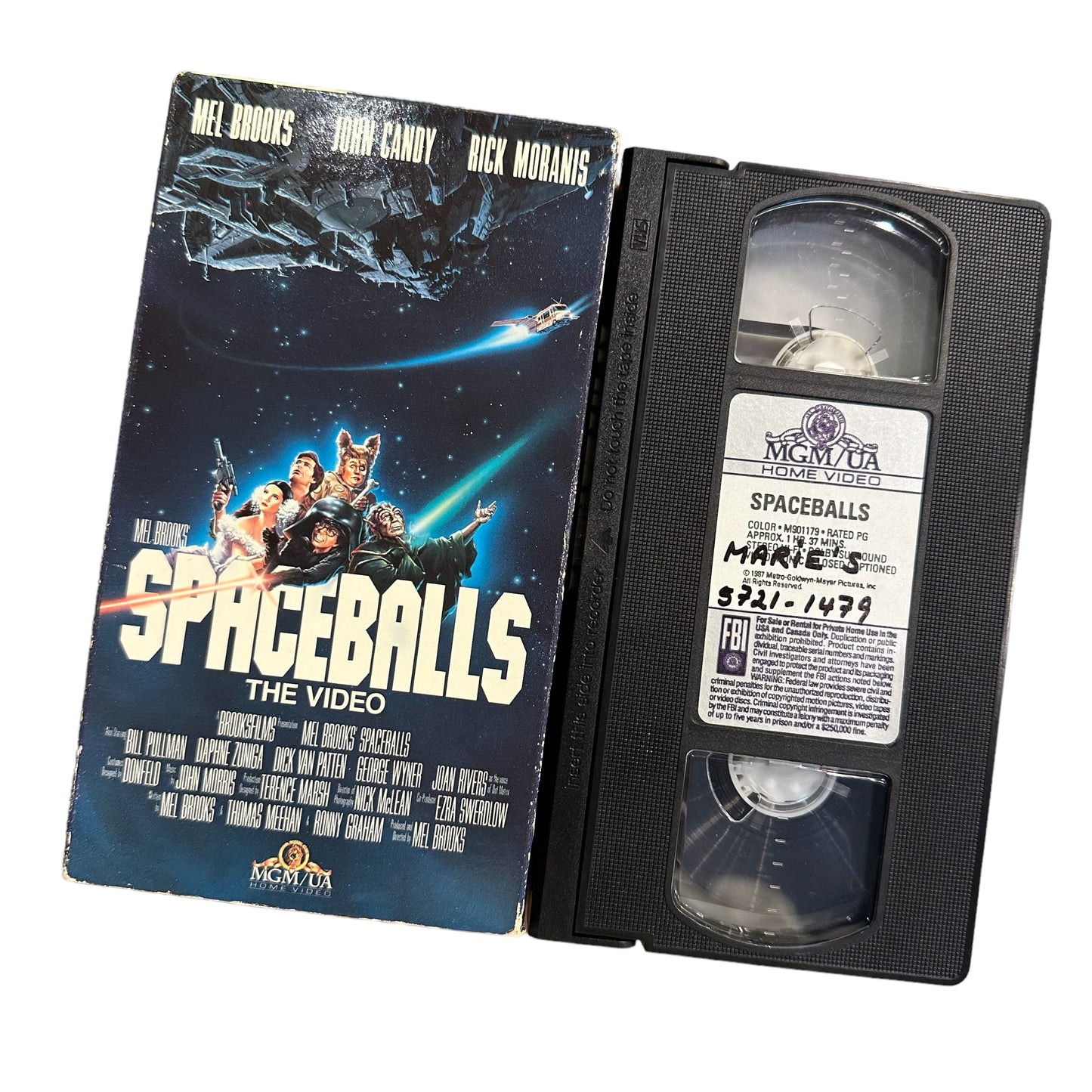 VHS ビデオテープ 輸入版 スペースボール SPACE BALLS STAR WARS海外版 USA アメリカ ヴィンテージ ビデオ 紙ジャケ