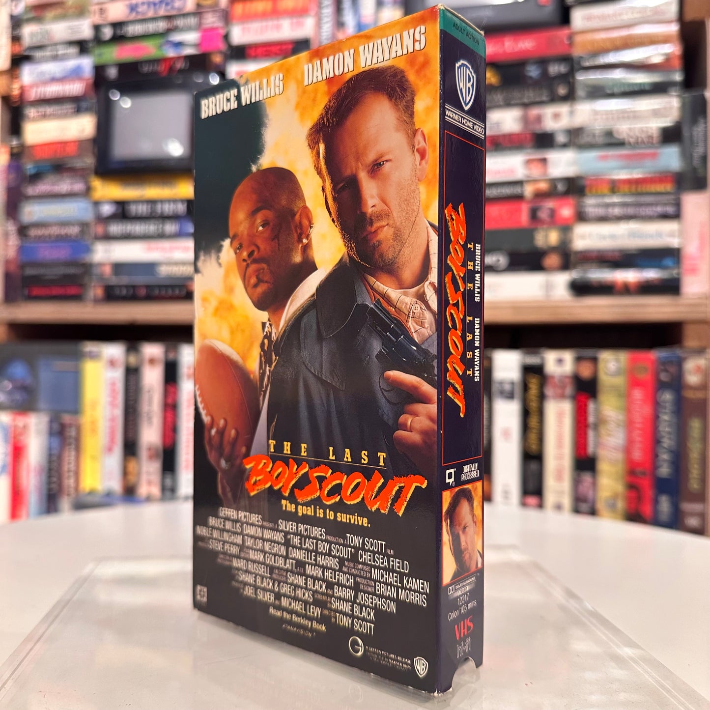 VHS ビデオテープ 輸入盤 THE LAST BOYSCOUT ライト・ボーイスカウト 海外版 USA アメリカ ビデオ 紙ジャケ