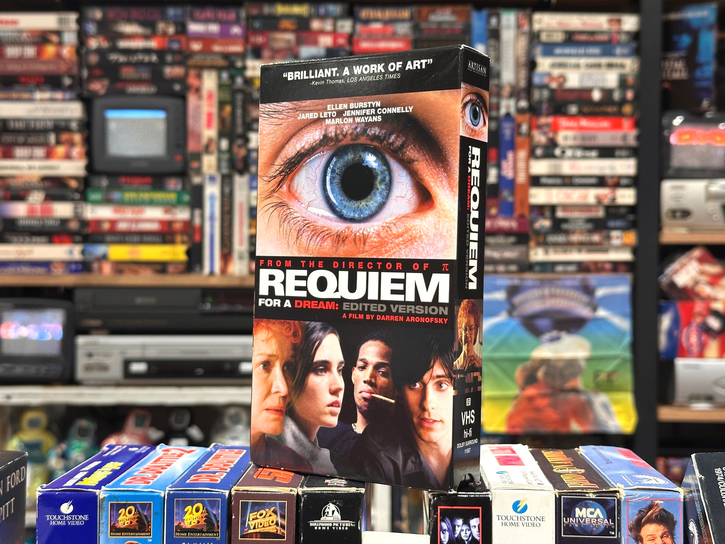 VHS ビデオテープ 輸入盤 レクイエム・フォー・ドリーム Requiem for a Dream ダーレン・アロノフスキー 海外版 USA アメリカ ビデオ 紙ジャケ
