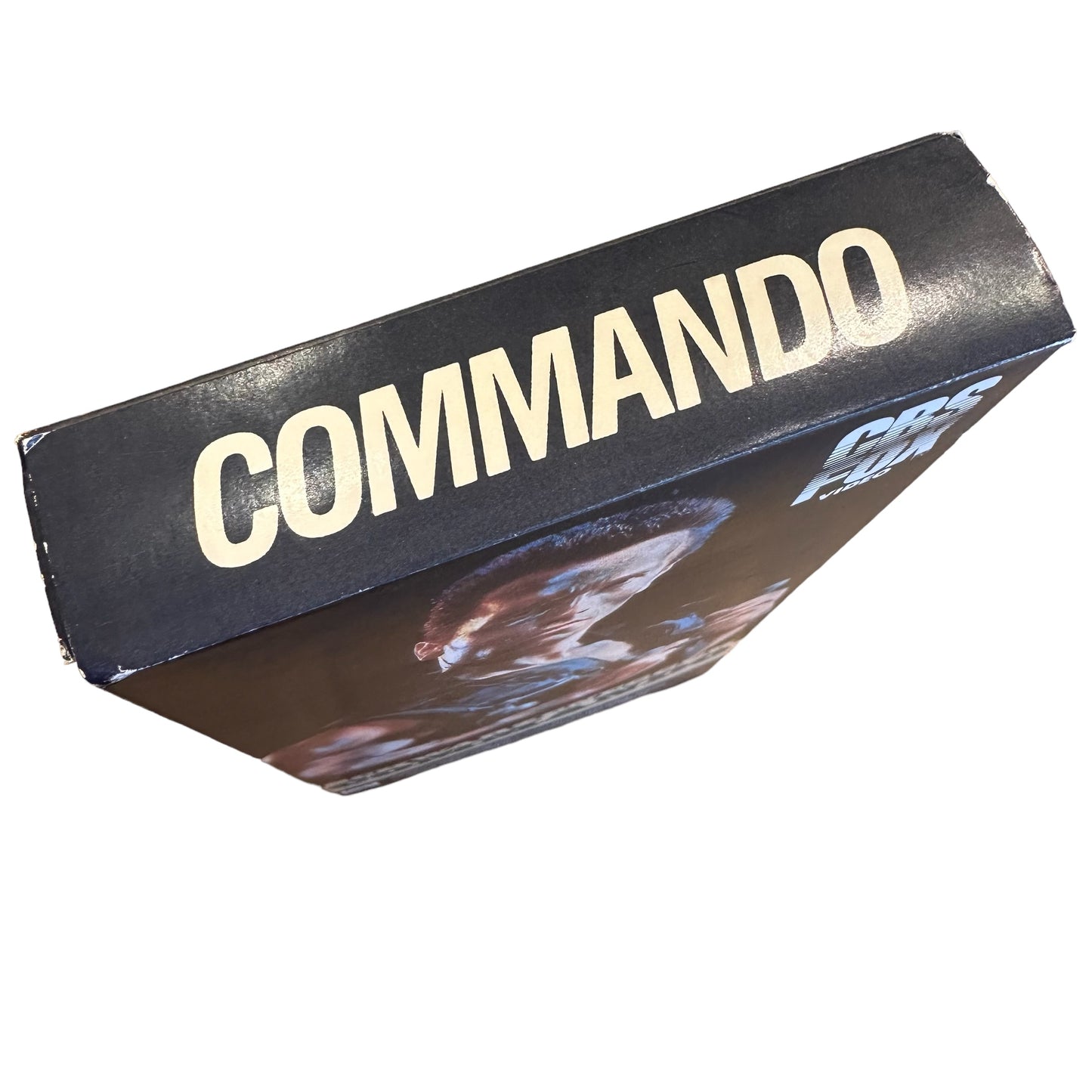 VHS ビデオテープ 輸入版 COMMANDO コマンドー CBS FOX海外版 USA アメリカ ヴィンテージ ビデオ 紙ジャケ