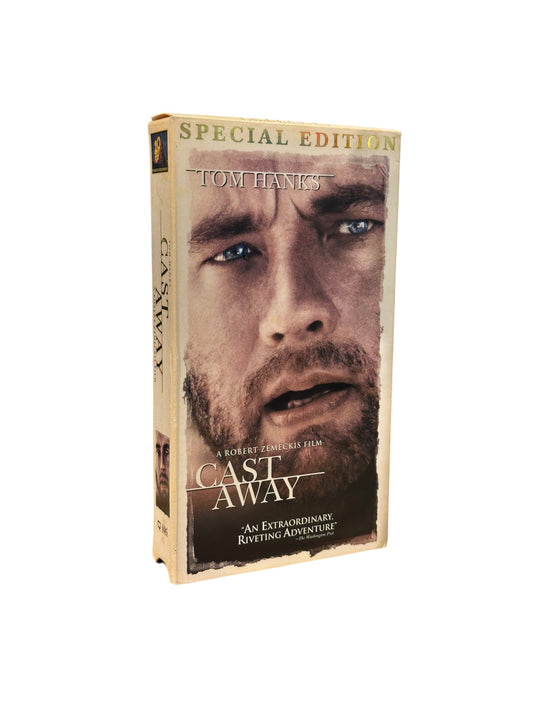 VHS ビデオテープ 輸入版 キャスト・アウェイ CAST AWAY 海外版 USA アメリカ ヴィンテージ ビデオ 紙ジャケ