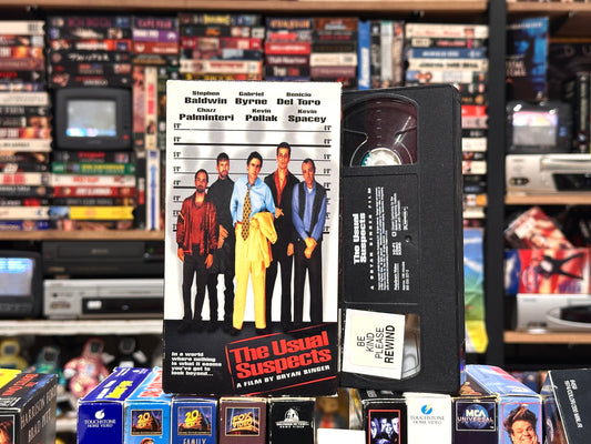 VHS ビデオテープ 輸入盤 ユージュアル・サスペクツ The Usual Suspects ケヴィン・スペイシー 海外版 USA アメリカ ビデオ 紙ジャケ