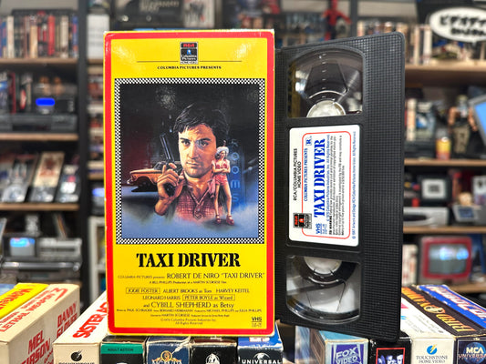 VHS ビデオテープ 輸入版 タクシードライバー TAXI DRIVER 海外版 USA デ・ニーロ スコセッシ アメリカ ヴィンテージ ビデオ 紙ジャケ
