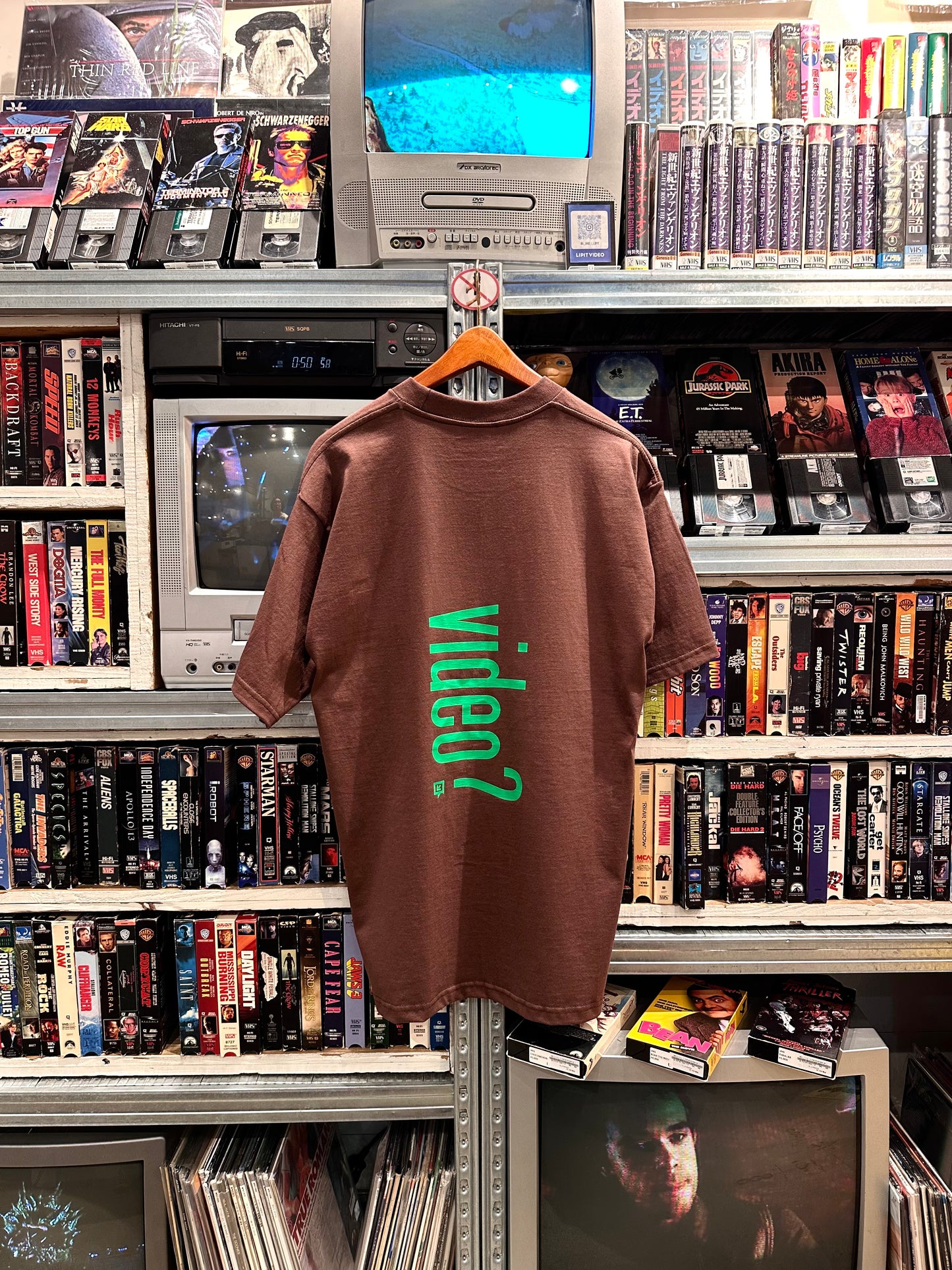 LIPIT VIDEO got video? Tee ゴットビデオ？リピトビデオ VHS オリジナルTシャツ PRO CLUB プロクラブ lipit